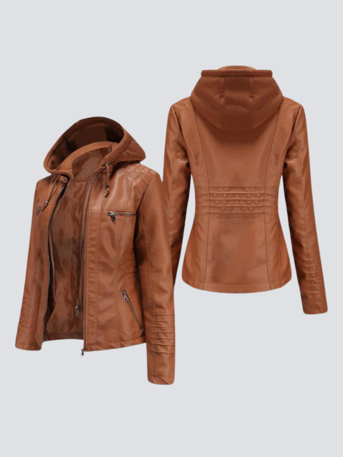 Kayla - Chaqueta de cuero cómoda - Natalia Ruiz