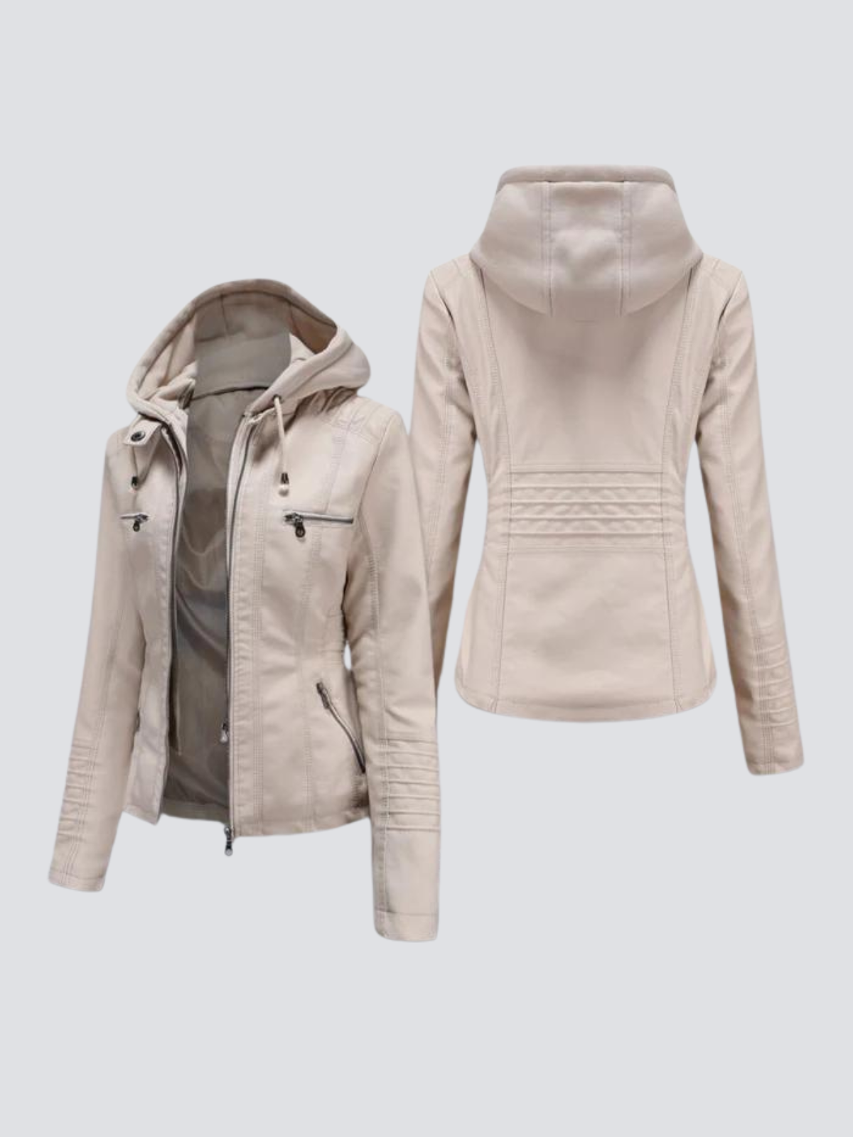 Kayla - Chaqueta de cuero cómoda - Natalia Ruiz