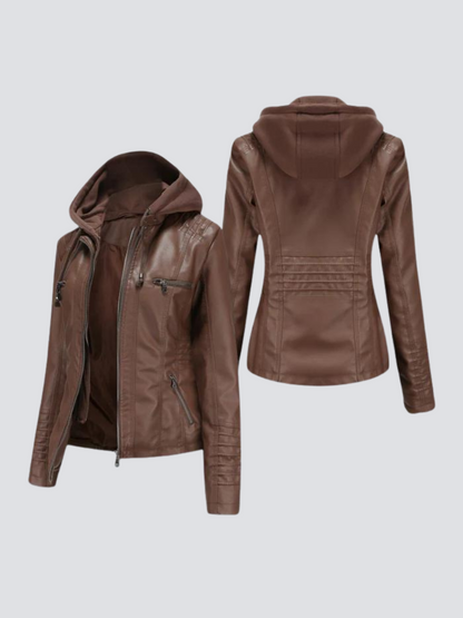 Kayla - Chaqueta de cuero cómoda - Natalia Ruiz