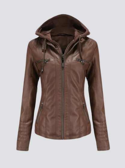Kayla - Chaqueta de cuero cómoda - Natalia Ruiz
