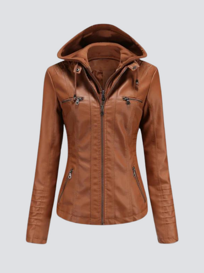 Kayla - Chaqueta de cuero cómoda - Natalia Ruiz