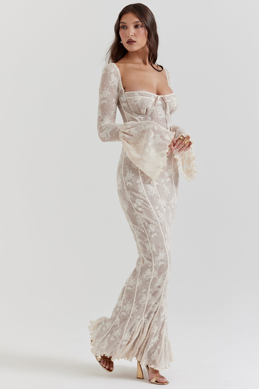 Allegra - Vestido largo de encaje - Natalia Ruiz