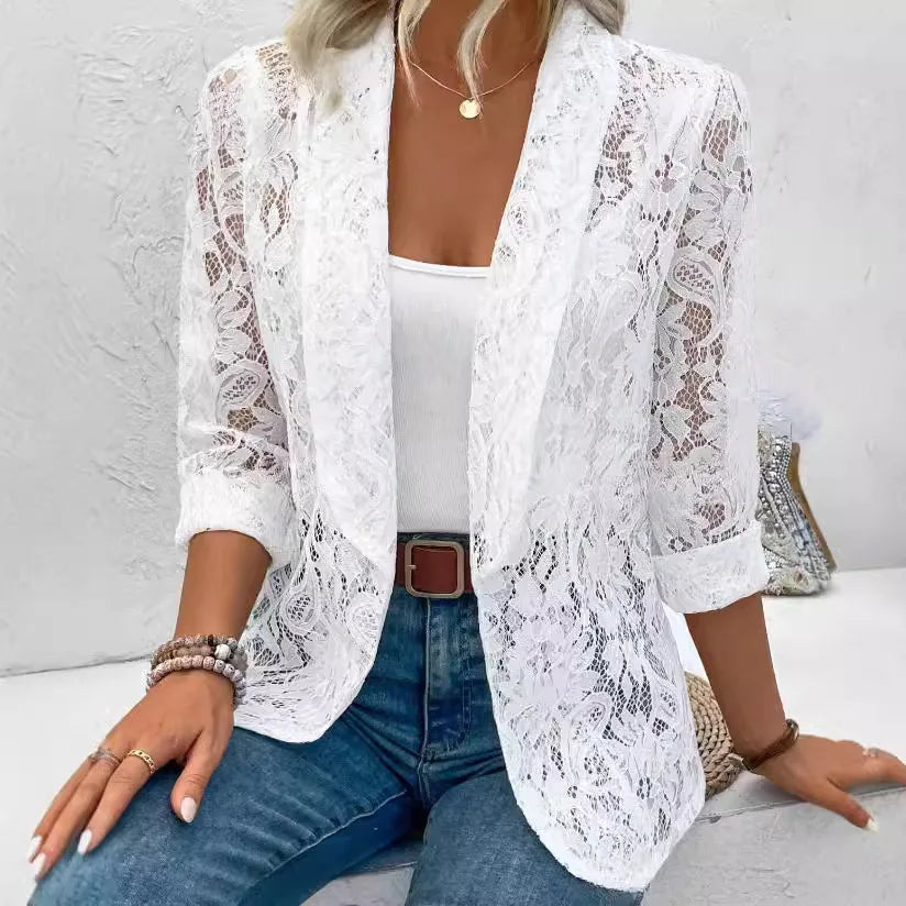 Blazer de encaje - Natalia Ruiz