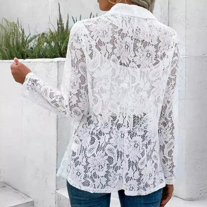 Blazer de encaje - Natalia Ruiz