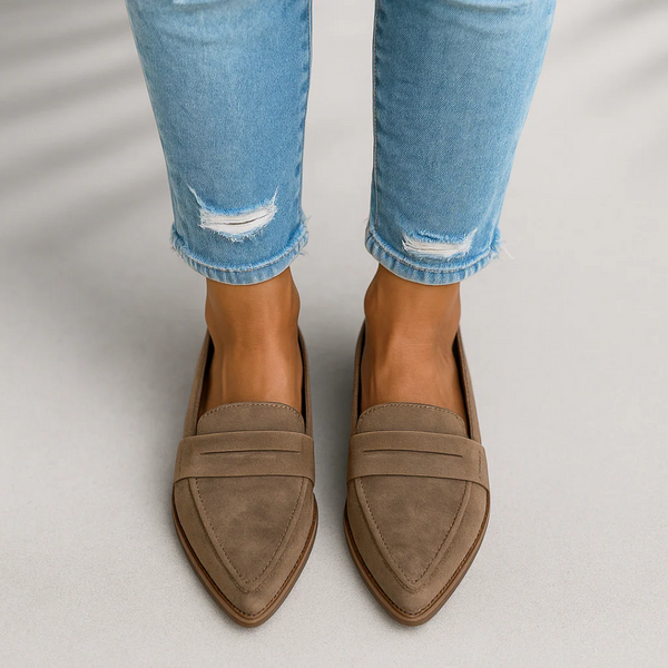 Rosa - Mocasines Ortopédicos de Piel⏐Edición Premium