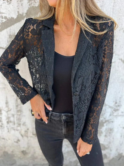 Blazer de encaje - Natalia Ruiz