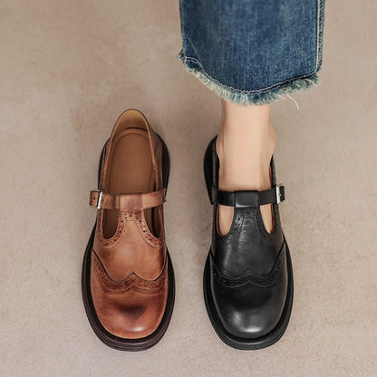 Velda - Zapatos de Piel Elegante