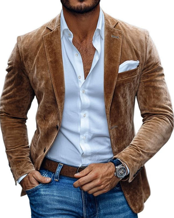 RICO - Chaqueta informal de ante
