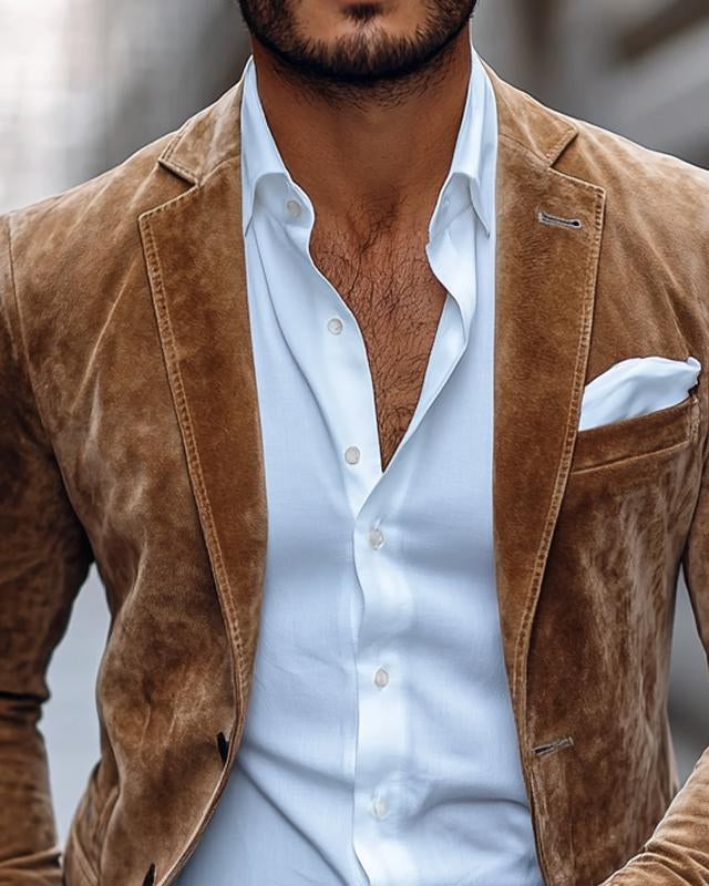 RICO - Chaqueta informal de ante